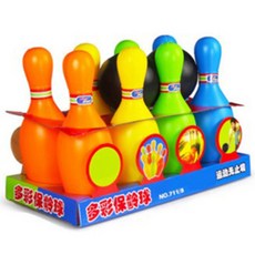 어린이 볼링 실내운동 실내 스포츠 레저 세트 트레이닝 훈련, 키즈 19CM 멀티볼링