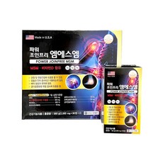 파워조인프리엠에스엠 MSM 글루코사민 보스웰리아 초록잎홍합관절건강 뼈건강, 1개, 180정