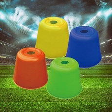 화분콘 12cm/축구교실 배우기 학원 풋살매칭 라바콘 칼라콘 반환점 레슨 훈련용품 묘기 운동회