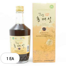 강산농원 홍매실 발효 음료, 375ml, 1개
