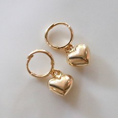 18k하트통통목걸이팔찌세트