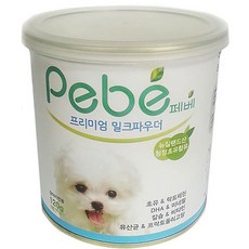 페베 프리미엄 밀크파우더 120g (강아지용) - 강아지분유 1개