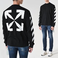 OFF WHITE 오프화이트 OMAB064C99JER010 1001 남성긴팔