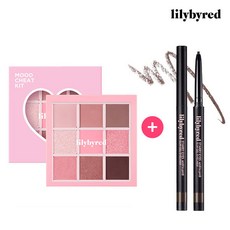 [릴리바이레드] 무드치트킷 섀도우 팔레트+ 슬림 아이라이너, 상세 설명 참조, 선택1:섀도팔레트 02 핑크스윗츠(L090A) / 선택2:슬림2호(L024A)