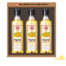사조 해표 고급유 3호 선물세트 명절선물, 4박스