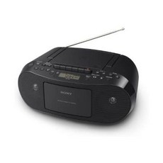 Sony CFDS50 Portable CD Cassette AMFM Radio Boombox, One Color_Standard Packaging, One Color, 상세 설명 참조0