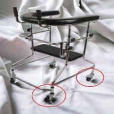걸음보조기 어깨보행차 제작워커 (진산/바퀴) 의료용워커 보행보조차 환자용워커 보행보조기, 1개