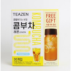 티젠 콤부차 레몬 30T X 2개 리뷰후기