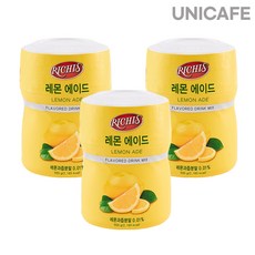 리치스 레몬 에이드 분말, 550g, 1개입, 3개