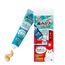 이나바 챠오 덴탈케어 츄르치약 참치맛 고양이간식, 1개, 18g