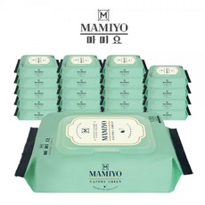 마미요네이처그린물티슈리필형100매x20팩