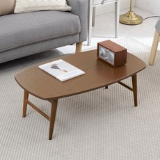 [룸스퀘어] 원목접이식 거실 소파 좌식 테이블 거실테이블, 까사테이블 브라운900