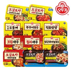 오뚜기 냉동 오감포차 골라담기 13종 안주류 야식, 오감포차 닭근위마늘볶음 150g