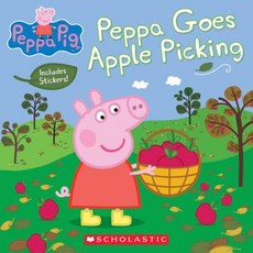 (영문도서) Peppa Goes Apple Picking Paperback, Scholastic Inc., English, 9781338327816