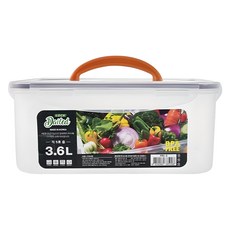 dailed 透明泡菜容器, 1個, 3.6L