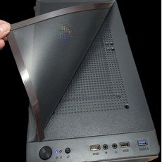 JKLO 컴퓨터 먼지 필터 PC 본체 케이스 메쉬 방진망, 메쉬필터+자석테이트 100cm