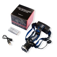 팔콘라이트 FL-2137 USB충전식 LED헤드랜턴, 세트