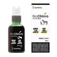 바이오클로로 60ml wanfoo 원후견 고양이 구강관리 치주질환 구취 예방, 1개