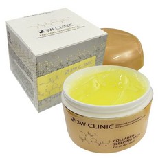 3W 슬리핑팩 콜라겐 수면팩 100ml 슬리핑 마스크팩 수면팩 수면크림 수면젤