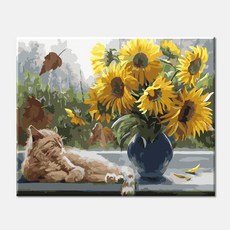 해바라기피포페인팅