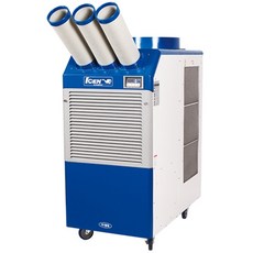 공장 대형에어컨 이동식에어컨 3구 74평 산업용 업소용 주차장 MWPC23000