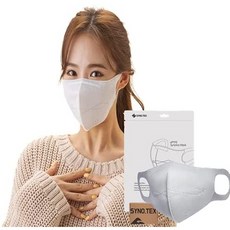 [50개들이 1팩] 시노텍스 마스크[Made in Korea] FDA 포함 필터효율≥94% 더스트컵 마스크_화이트, White_Medium, White_Medium