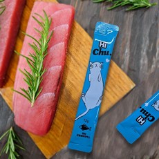 칼마 하이츄 (12g) 60개 고단백 짜먹는 고양이간식 연어/참치/닭가슴살 대용량 츄르, 30개, 12g, 참치
