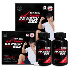 익스트림 듀얼 아르기닌 플러스 1000mg, 120정, 4개