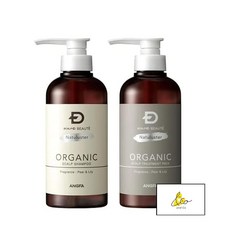Scalp D Beaute Natural Star Shampoo Treatment Set 11.8 fl oz (350 ml) Organic Pear Lily Scent No