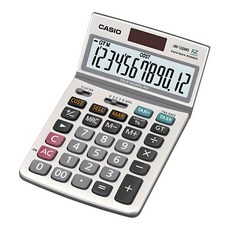 카시오 탁상형 계산기 JW-120MS, 혼합색상, 1개 혼합 색상, 1세트