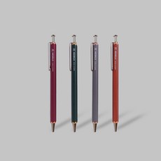 [KITABOSHI] W wooden mechanical pen 1.3mm, Brown