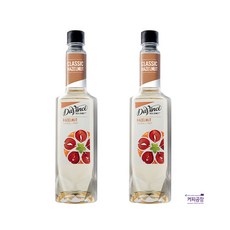 다빈치 헤이즐넛 시럽 750ml, 2개