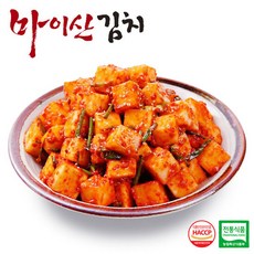 [한국농협김치] 전북 마이산김치 깍두기 5kg, 1개