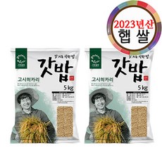 그린올린 2023년산 갓밥 고시히카리 현미 5kg x 2봉, 1개