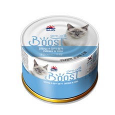  사조 옵티원 부스트 160g 24개 1박스 고양이캔, 옵티원 부스트 닭안심+참치 24개 