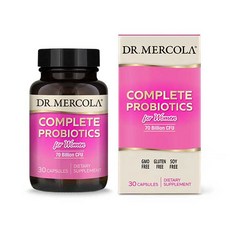  닥터머콜라 컴플리트 프로바이오틱 포 우먼 70 빌리언 CFU 캡슐, 1개, 30정 