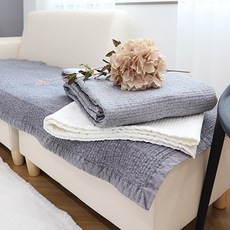 집에 사계절 쇼파패드, 07. 사브리나 인견 쇼파패드 그레이