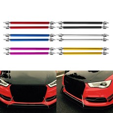 2pcs 150mm 유니버설 앞 범퍼 립 스플리터 스트럿로드 타이 지원 바 자동차 액세서리, 금, 5)금