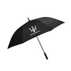 마세라티 고급 블랙 자동 장우산 자외선 골프 우산