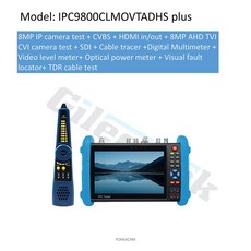 영어 매뉴얼 영어 책 전체 기능 IPC9800CLMOVTADHS CCTV 측정기 모니터 IP카메라 측정기 9800 Plus 케이블 추적기/TDR/대용량 테이블 Profession, default, 01 CHINA, 1개