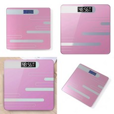 라인 디지털 체중계 핑크 몸무게저울 정확한체중계