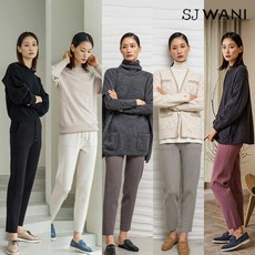 [런칭가 79 900원]SJ WANI 울 니트팬츠 1종