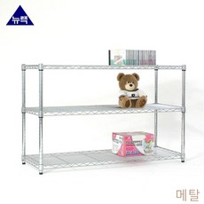 DRW7FA575 다용도 철제 수납장 앵글 철재행거 펜트리 3단 정리 철재 진열 소품 조립식 베란다 선반 조립 주방수납 메탈 뉴랙 SB 대 장식장 350x1200x750 와이어셀프 메탈랙 무볼트 선반/진열대, 두리몰 1