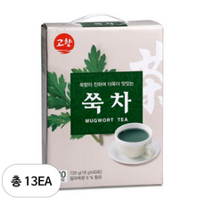 고향 쑥차, 18g, 40개입, 13개