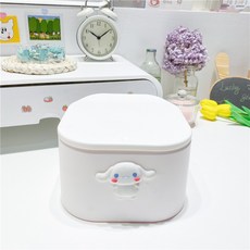 시나몬롤 산리오 마이 멜로디 폼폼푸린 쿠로미 미니 쓰레기통 수납, 시나몬롤 쓰레기통