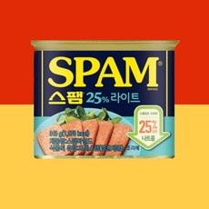 스팸 25% 라이트 부드러운 340g 3개