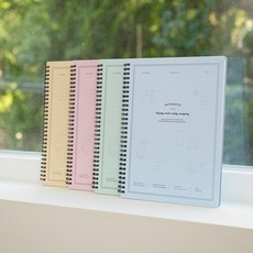 알티피아 핑크풋 수학 노트 필기 공책 스프링 공부 연습장, 선택완료, 단품없음
