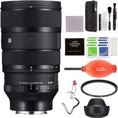 픽셀 고급 액세서리 및 여행 번들이 포함된 소니 E 마운트용 시그마 28-45mm f1.8 DG DN 아트 렌즈 | 612965 3년 연장 보증, Starter