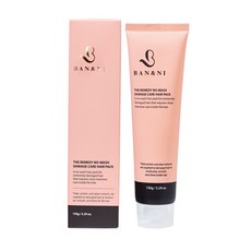 반앤니 더 리메디 노워시 데미지 케어 헤어팩 단품, 150g, 1개