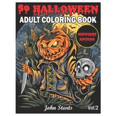 Halloween Coloring Books For Teens: Spooky Books Designs Patterns